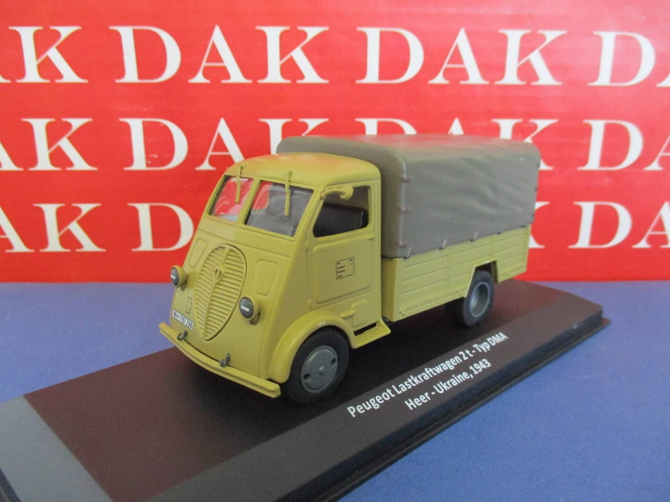 Die cast 1/43 Modellino Furgone Van Peugeot LFW 2 t Typ DMA Herr Ukraine 1943 - Immagine 2 di 4