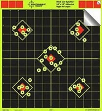 Splatterburst Targets-12 x 12 inch Sight in Stick Splatter Self Adhesive-10 pcs 