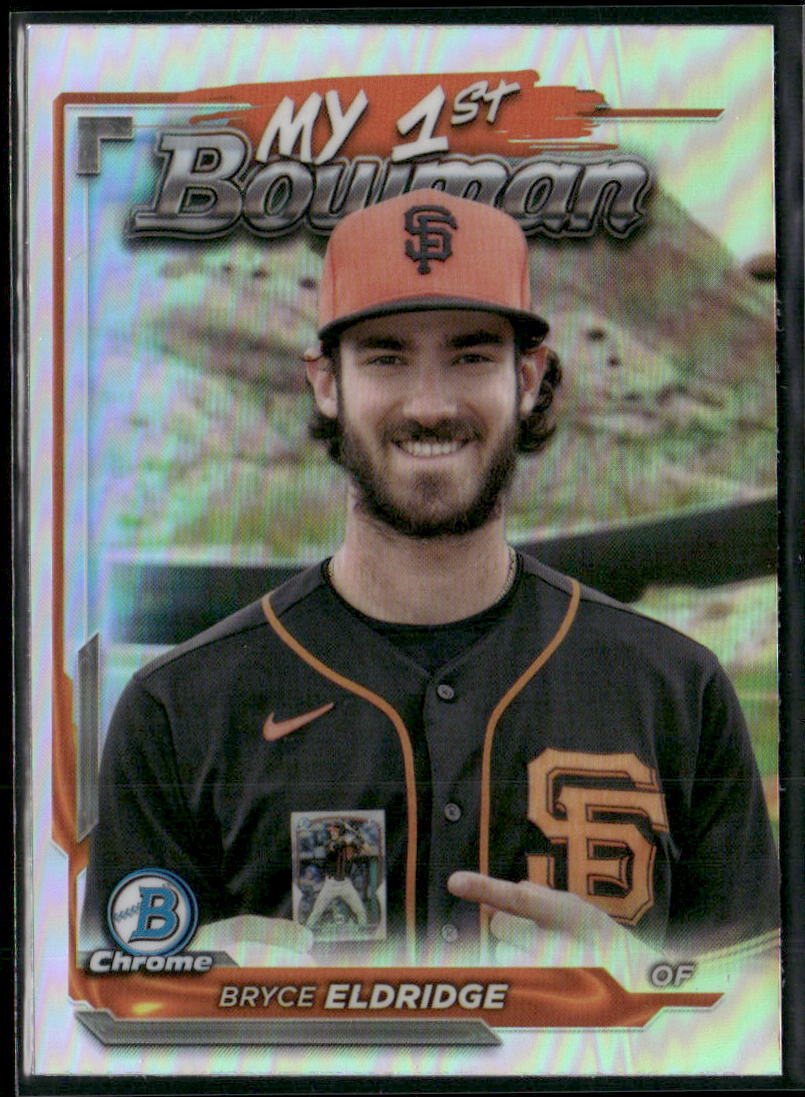 2024 Bowman Chrome #M1B-1 Bryce Eldridge My 1st Bowman | eBay