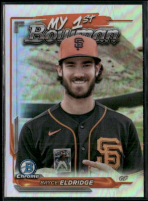 2024 Bowman Chrome #M1B-1 Bryce Eldridge My 1st Bowman | eBay