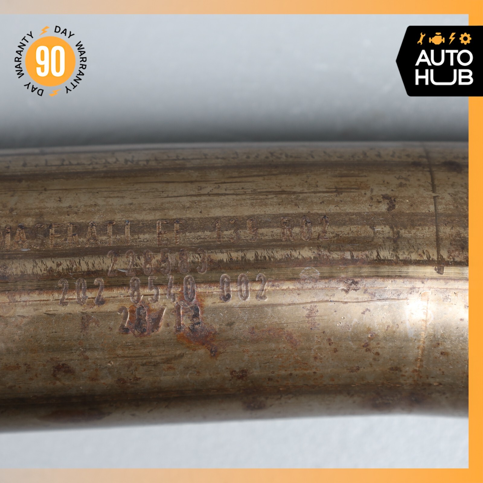 Maserati GranTurismo S M145 4.7L Exhaust Pipes Left & Right Side Set OEM 11k
