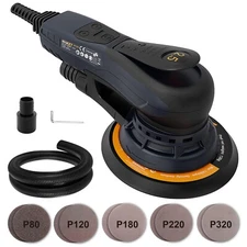 MAXXT Random Orbital Sander Brushless 350W Variable Speed 150mm (6") 2.5MM Orbit