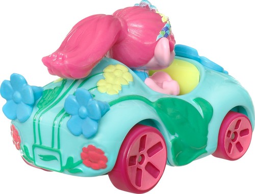 Hot Wheels Racer Verse: Trolls Poppy Diecast Vehicle - Picture 2 of 5