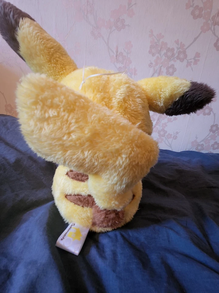 Peluche Esponjoso Pikachu Vida Con Pikachu Happy 30 cm/12 pulgadas Banpresto Importación de Japón Foto 2 de 4