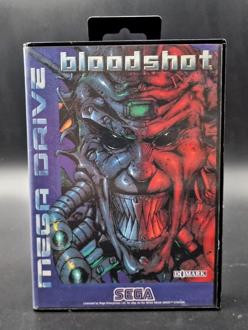 Bloodshot Blood Shot - SEGA Megadrive Mega Drive - Complet CIB - PAL - TBE