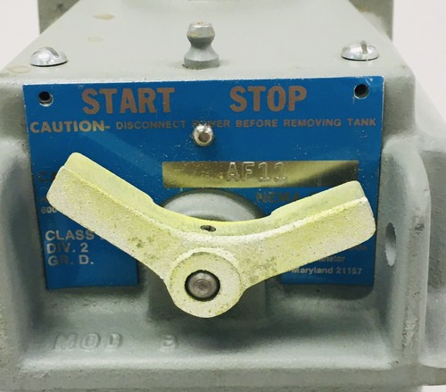 GOULD-SPRINGER CONTROLS-TELEMECANIQUE 2080-AF11 HAZARDOUS LOCATION CONTROL SWTCH - Picture 4 of 12