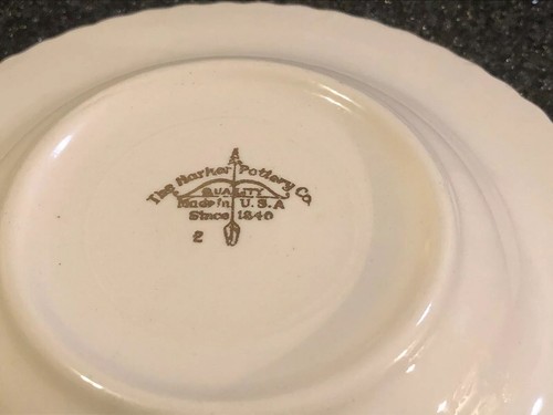 Vintage The Harker Pottery Co Ashtray Oldsmobile Runabout 1903 - Picture 5 of 5