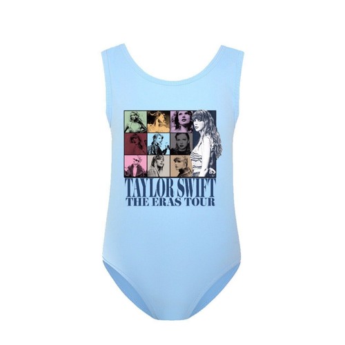 Kids Girl Cartoon Elsa Stitch Kuromi Print Beachwear Swimsuit Swimwear Monokini⊰ - Picture 43 of 61