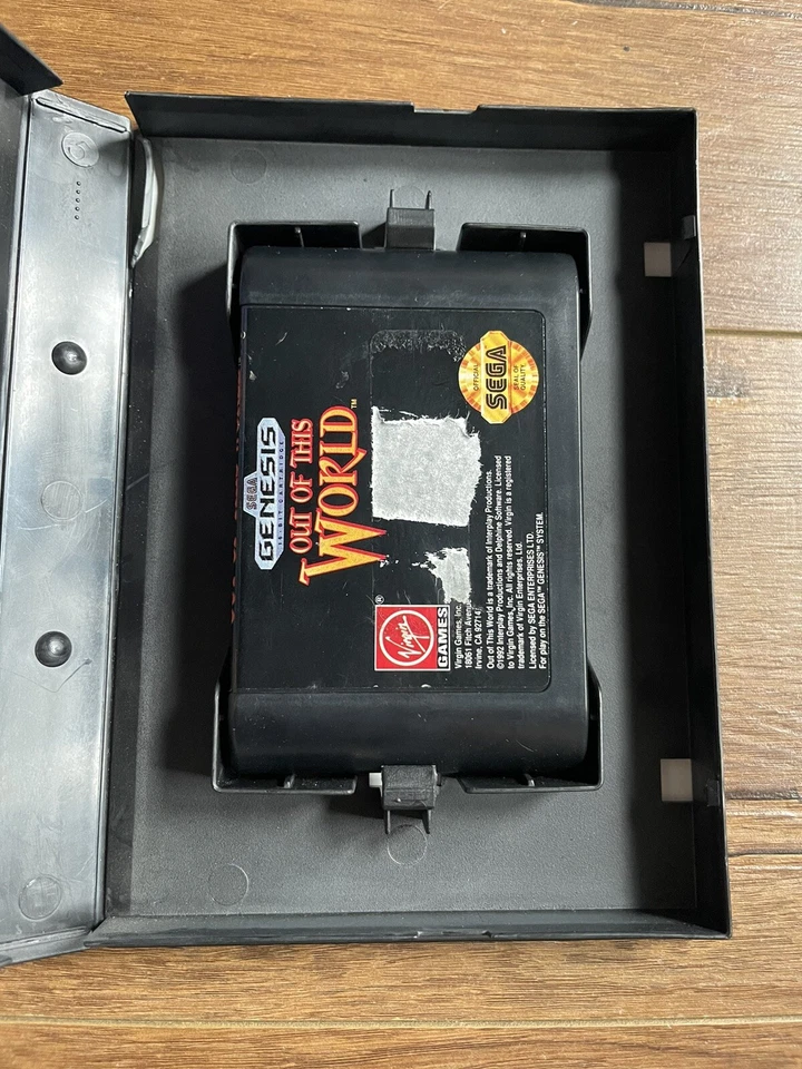 Out of This World (Sega Genesis 1994)Authentic Tested CIB - Image 4 of 4