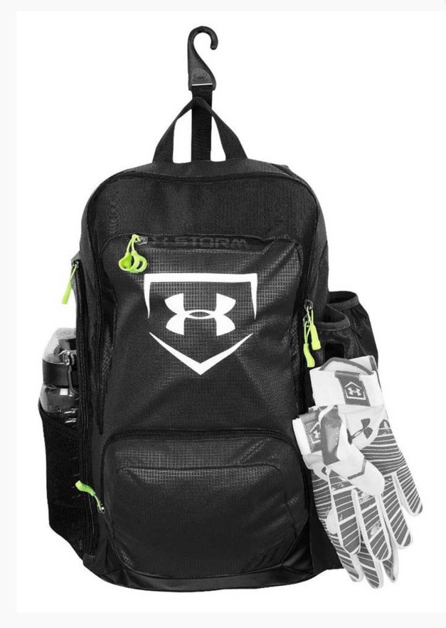 Under Armour Shut Out Baseball Softball Bat Backpack with Heat Gear Tech