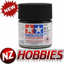 TAMIYA TAM81001 Acrylic X1 Gloss,Black