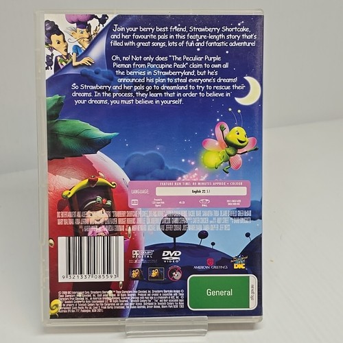Strawberry Shortcake-Sweet Dreams (DVD, 2006) kids children family cartoon - Picture 2 of 2
