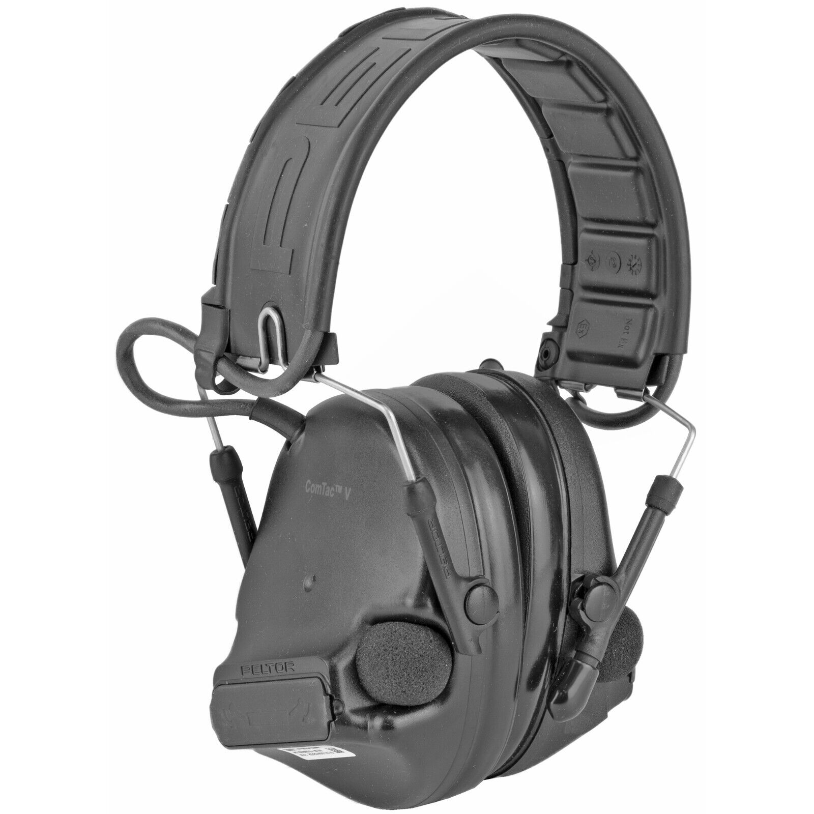 3M Peltor ComTac V Hearing Defender Headset - Black (MT20H682FB-09-SV)