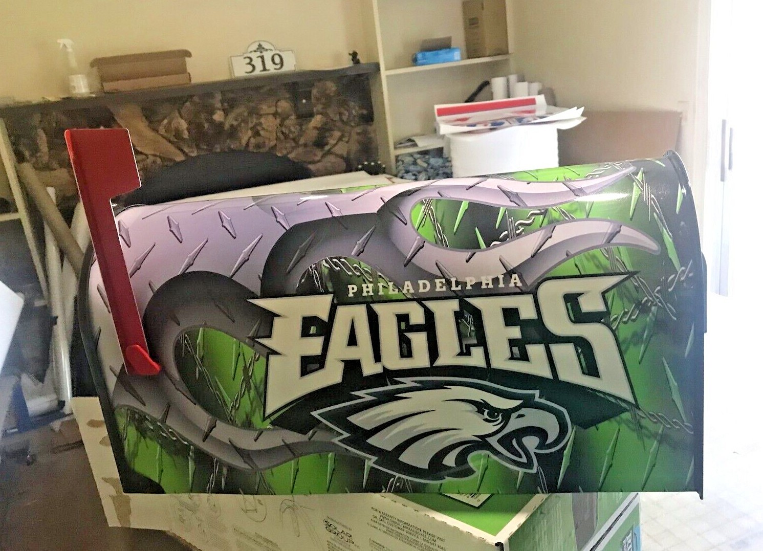 Philadelphia Eagles Mailbox campestre.al.gov.br