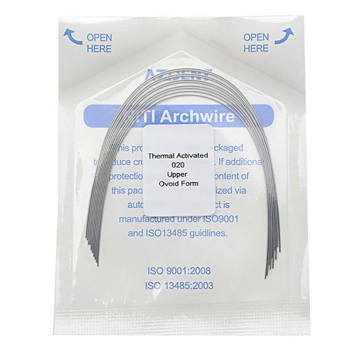 AZDENT Dental Orthodontic Niti Heat Thermal Activited Arch Wires Round 012-022 - Picture 53 of 64