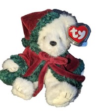 Ty Beanie Baby Attic Treasures "Klause" The Bear Holiday Christmas 2000