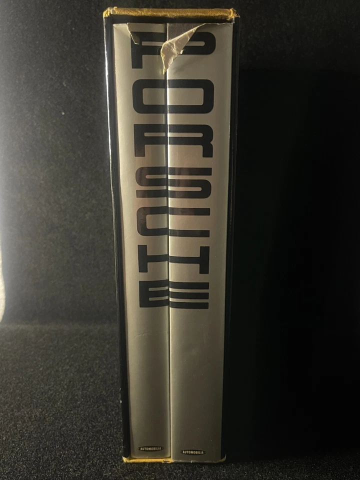 PORSCHE CATALOGUE RAISONNE, 1947-1987 Pasini 1st Edition Hardcover Set, 2 Vols. - Image 2 of 4