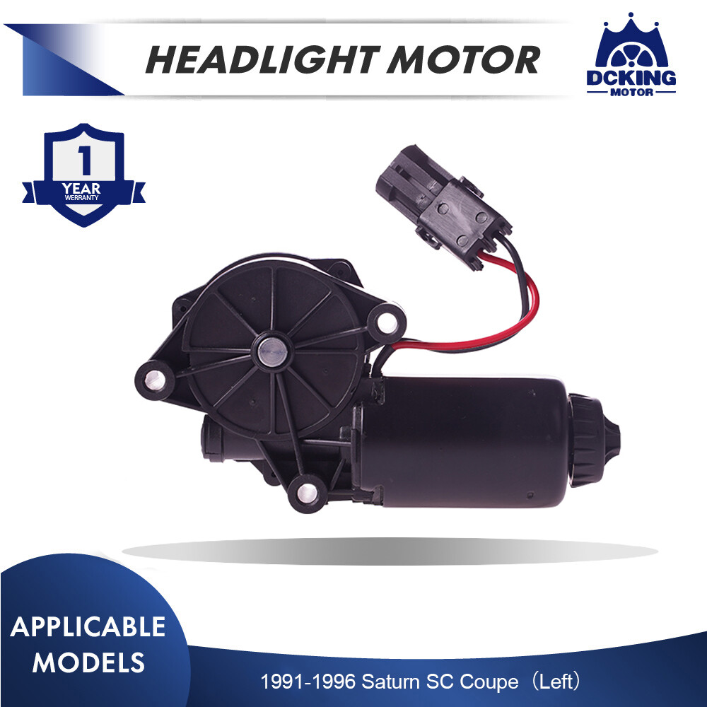 Headlight Headlamp Motor For Saturn SC 91-92 SC1 SC2 93-96 Left