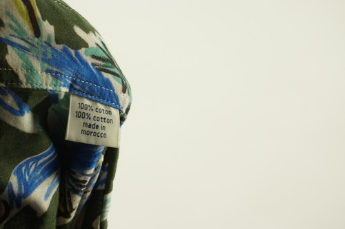 Hartford Men's XL Long Sleeve Green Blue Palm Tree Jersey Cotton Hawaiian Shirt - Picture 6 of 10