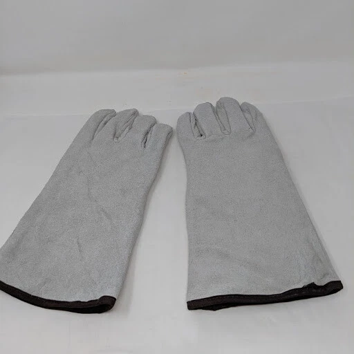 Guantes de trabajo industriales de cuero Memphis Glove # 4150B paquete de 12 Foto 3 de 4