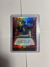 2021 Certified Justin Tucker Purple Mirror Autograph Auto #/30 Ravens