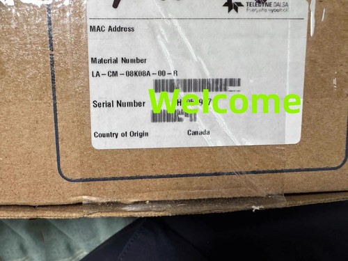 1pc New DALSA LA-CM-08K08A-00-R Industrial camera Fast Shipping via FedEx or DHL - Picture 1 of 3