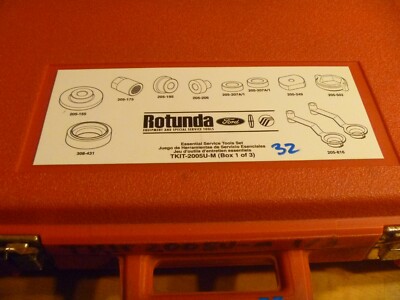 Ford Rotunda OTC Tool Essential Service Tool Set TKIT-2005U-M Box 1 of 3
