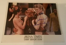ARMIN SHIMERMAN  Quark& Dabo girls promo HAND SIGNED 8x10 PHOTO  STAR TREK