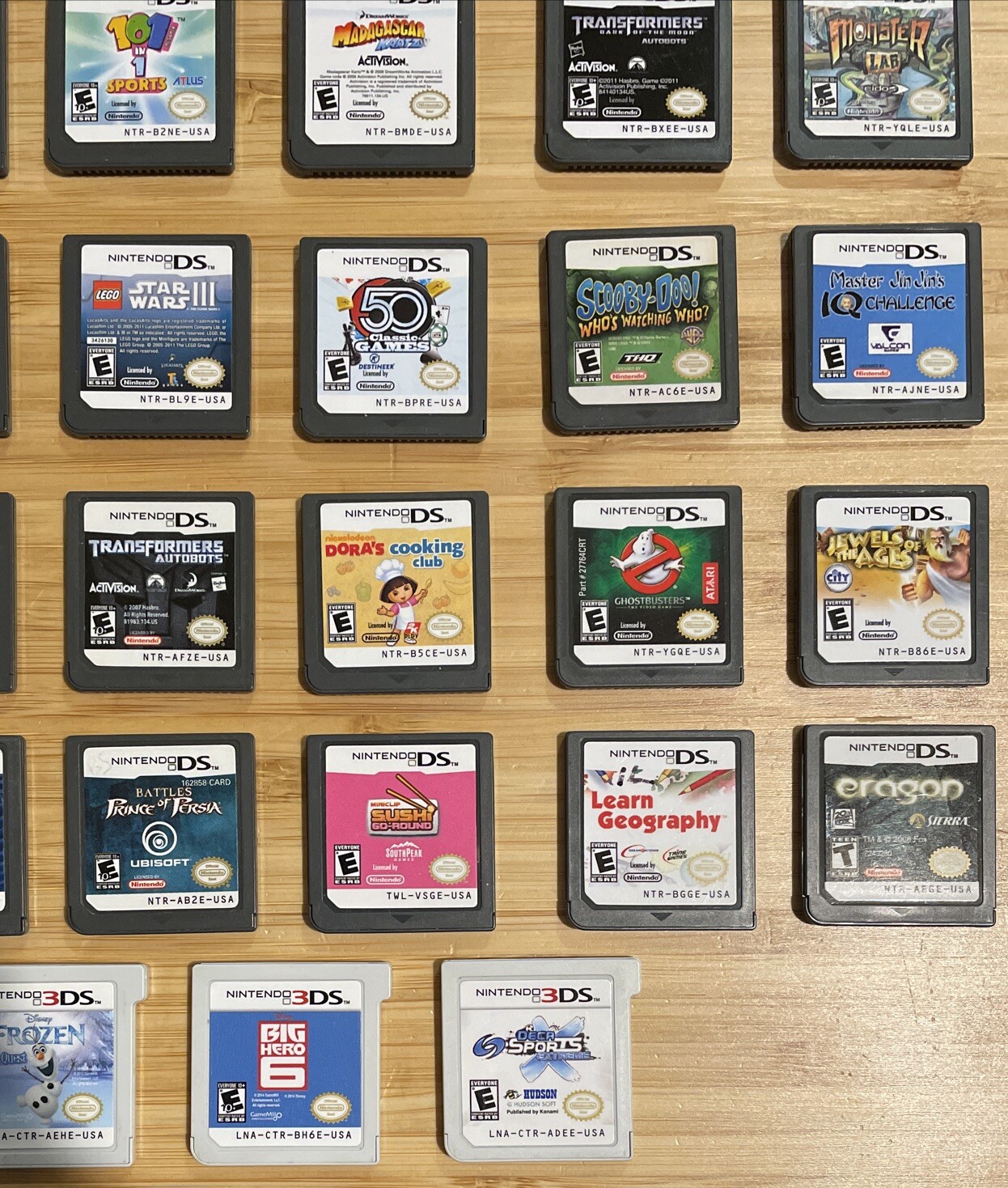 41 Game Loose Nintendo Lot DS, 3DS, GBA, GBC Authentic/Tested No