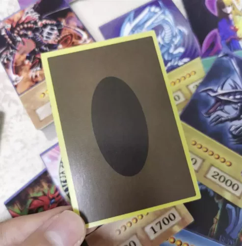 Tarjetas estilo anime YUGİOH 100 piezas Blue Eyes Dark Magician Exodia Obelisco RA Slifer - Imagen 8 de 8
