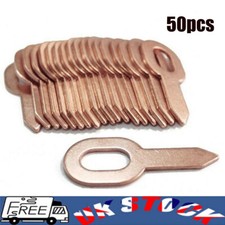 50*Dent Puller Rings For Spot Welding Welder Car Body Panel Pulling Washer Tool~