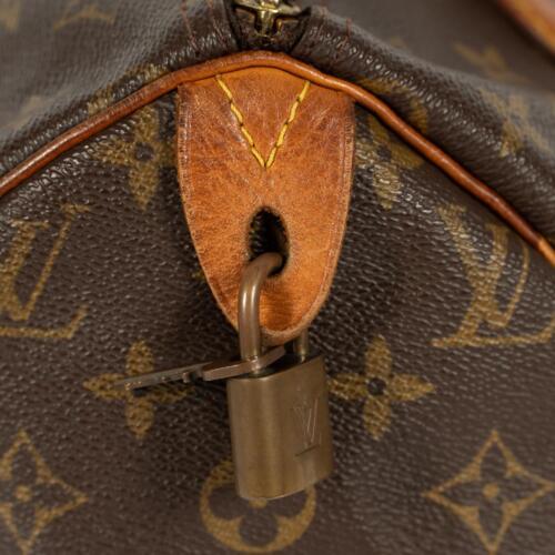 LOUIS VUITTON Monogram Speedy 30 Hand Bag M41526 LV Auth 03A165777222 - Picture 10 of 20
