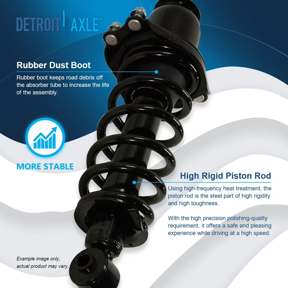 2005 2006 2007 2008 2009 2010 para Scion tC puntal delantero y trasero y kit de resorte helicoidal Foto 4 de 4