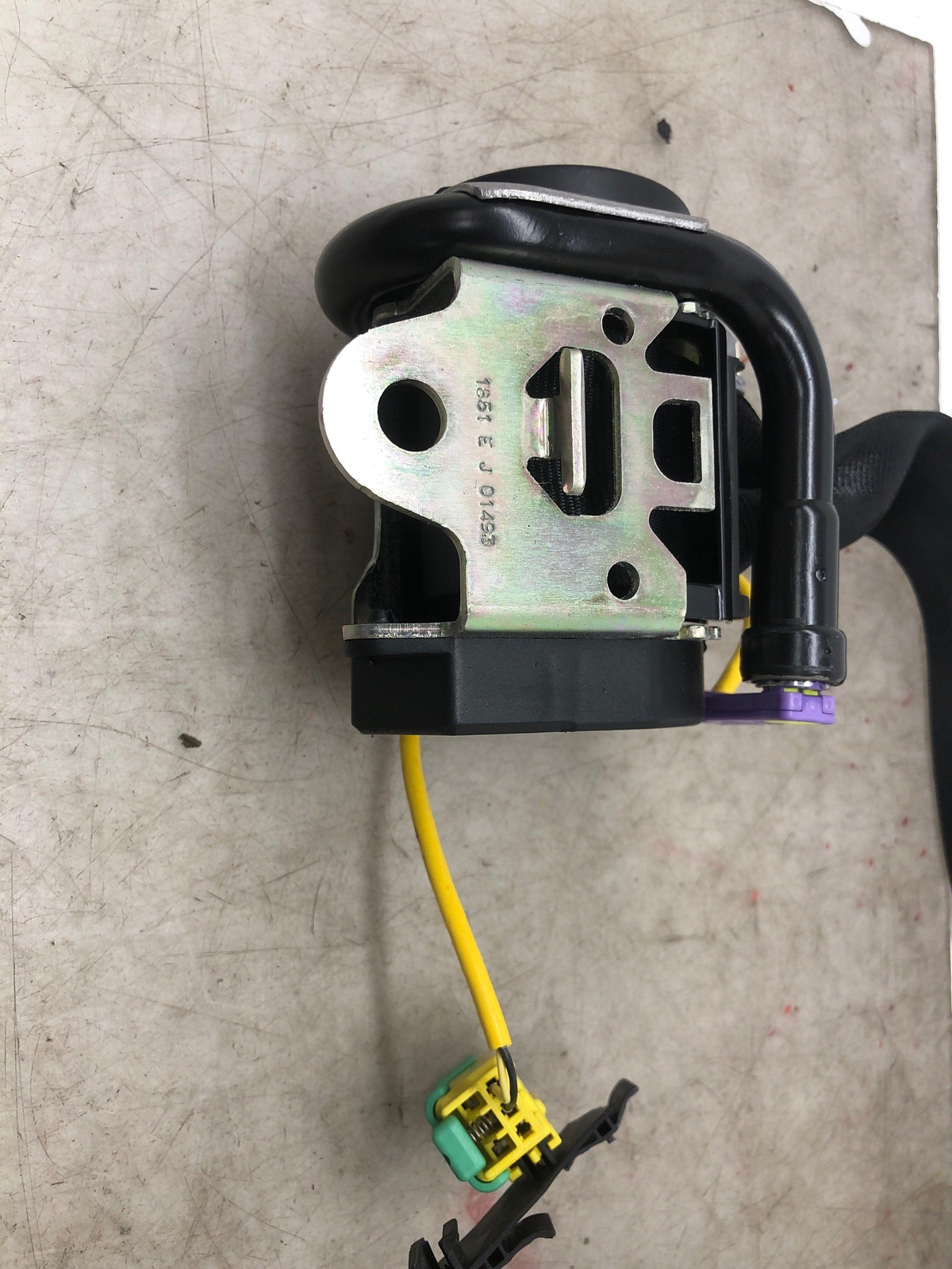 2006-2012 BENTLEY CONTINENTAL OEM LEFT REAR SEAT BELT RETRACTOR 3W5857805