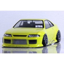 RC 1/10 Nissan Skyline ECR33 2DR BN Sports Clear Body Set Unpainted Pandora