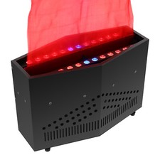 Electronic LED Fake Fire 1.5M Artificial Flame 2 Blower Halloween Night Clubs US