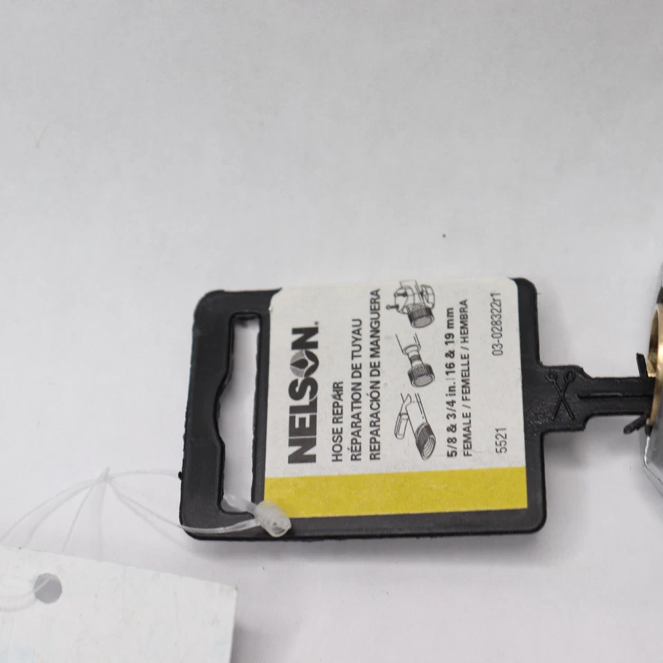 Reparación de manguera Nelson latón y metal hembra 5/8" x 3/4" 5521 Foto 3 de 4