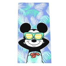 Towel - Disney - Mickey Mouse - Sunglasses Beach/Bath 27x54" NEW