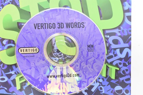 3 Vintage Vertigo 3D Software PopArt HotTex Words Adobe Photoshop Mac/Win EUC - Picture 8 of 12