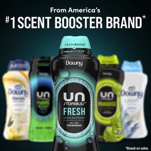 Unstopables In-Wash Scent Booster Laundry Beads, Fresh Scent, 24 Oz - Picture 9 of 11
