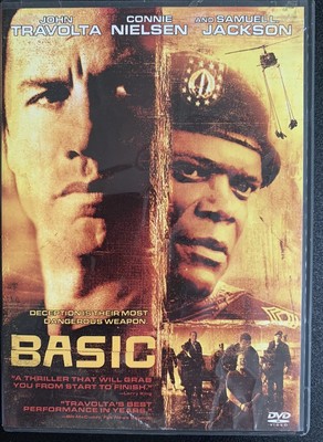 Basic (DVD, 2003, Special Edition) Samuel L Jackson, John Travolta, Harry Connic