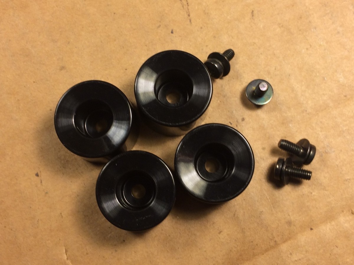 4 New Pioneer FEET w/ hardware for Vintage SX-1500 SX-1000 TD TW