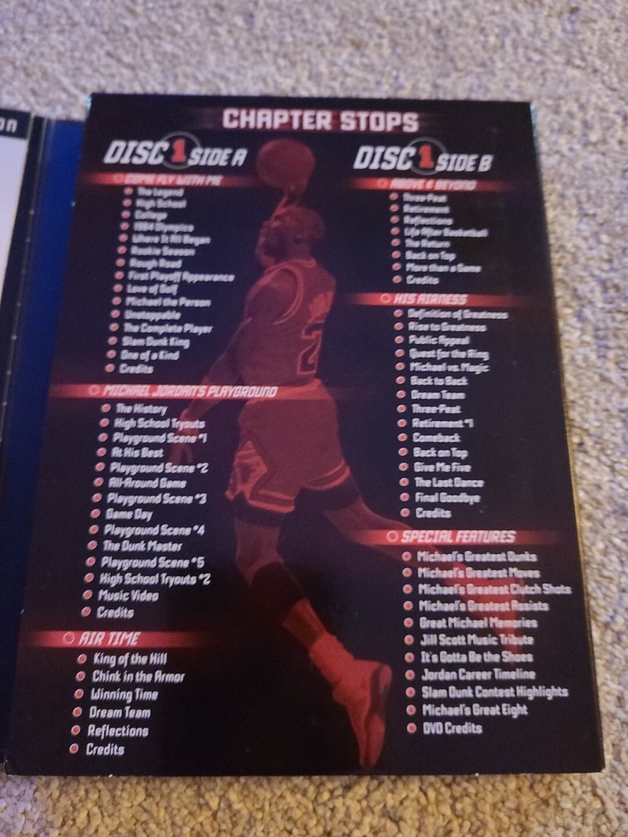 NBA Ultimate Jordan: 20th Anniversary Collectors Edition (DVD, 3