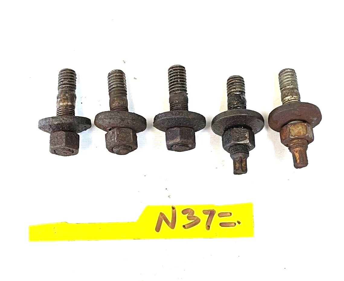 Jeep CJ YJ intake manifold bolts washers 4.2 six cylinder 8190 CJ5 CJ7