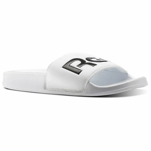 reebok white flip flops