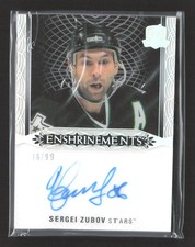 2023 Upper Deck The Cup Enshrinements Sergei Zubov #E-SZ 16/99