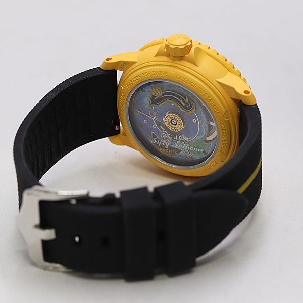 Blancpain Swatch SO35P100 Mens Automatic Working Vintage Japan Rare Dress Watch image 4