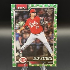 2026 Topps Series 1 Zach Maxwell Spring Training Insert /99 #143 (RC) Reds