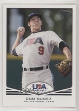 2011 Topps USA Baseball Team Dom Nunez #USA-34 0nr3