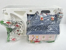 DEPT 56 VALENTINE HEARTS & BLOOM COTTAGE plus YOUNG LOVE w/BOX